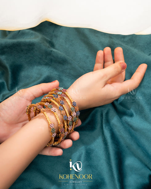 Gulzaar Polki Bangles